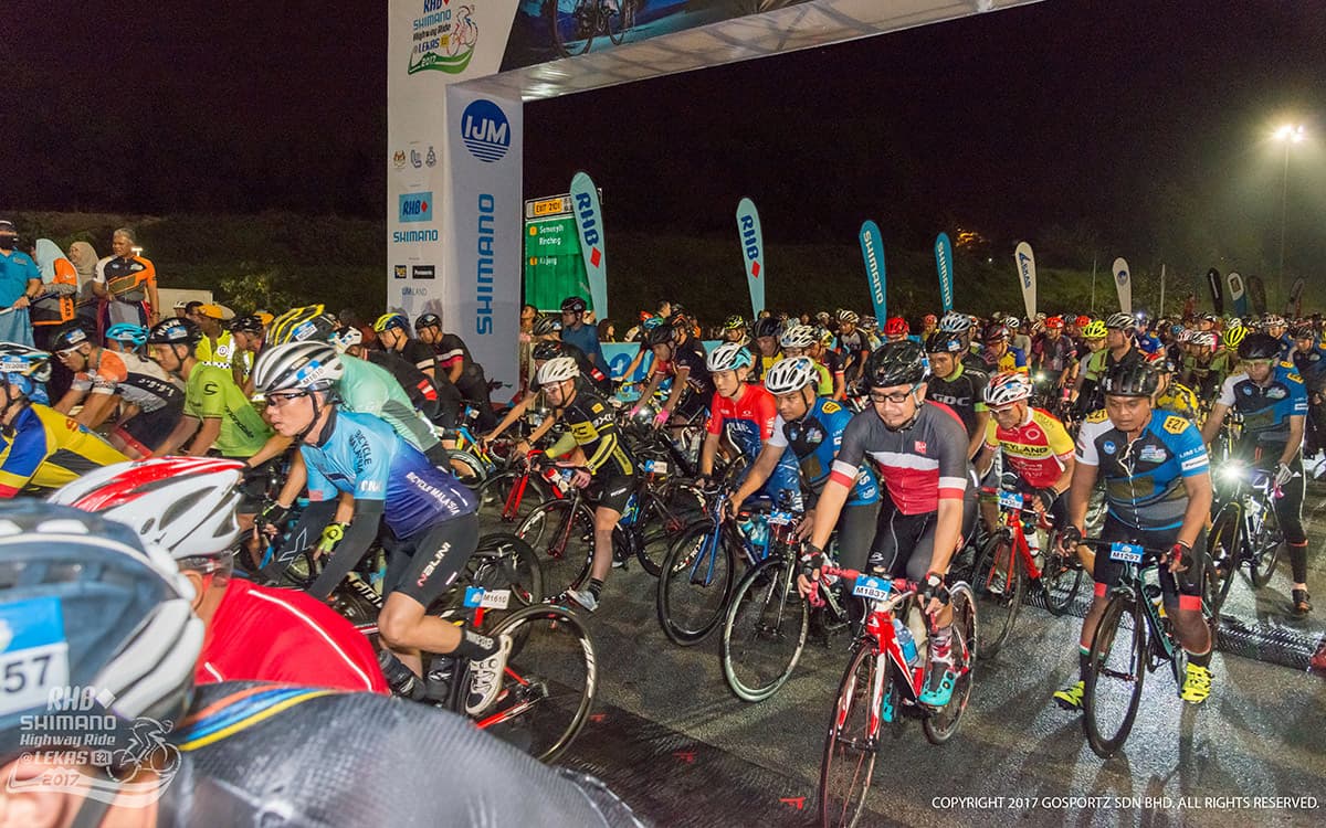 RHB Shimano Highway Ride @ LEKAS 2017